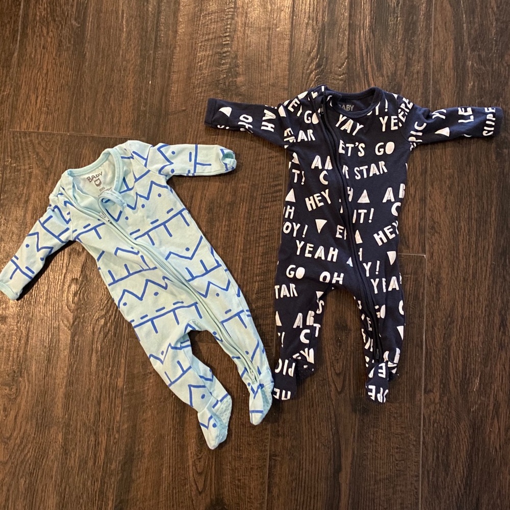 Adorable Cotton On Zip Rompers